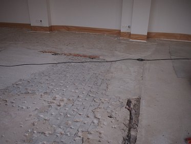 Epoxidová litá podlaha - příprava