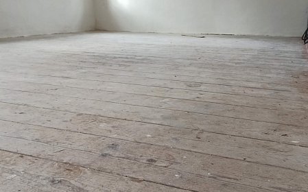Palubková podlaha  její renovace
